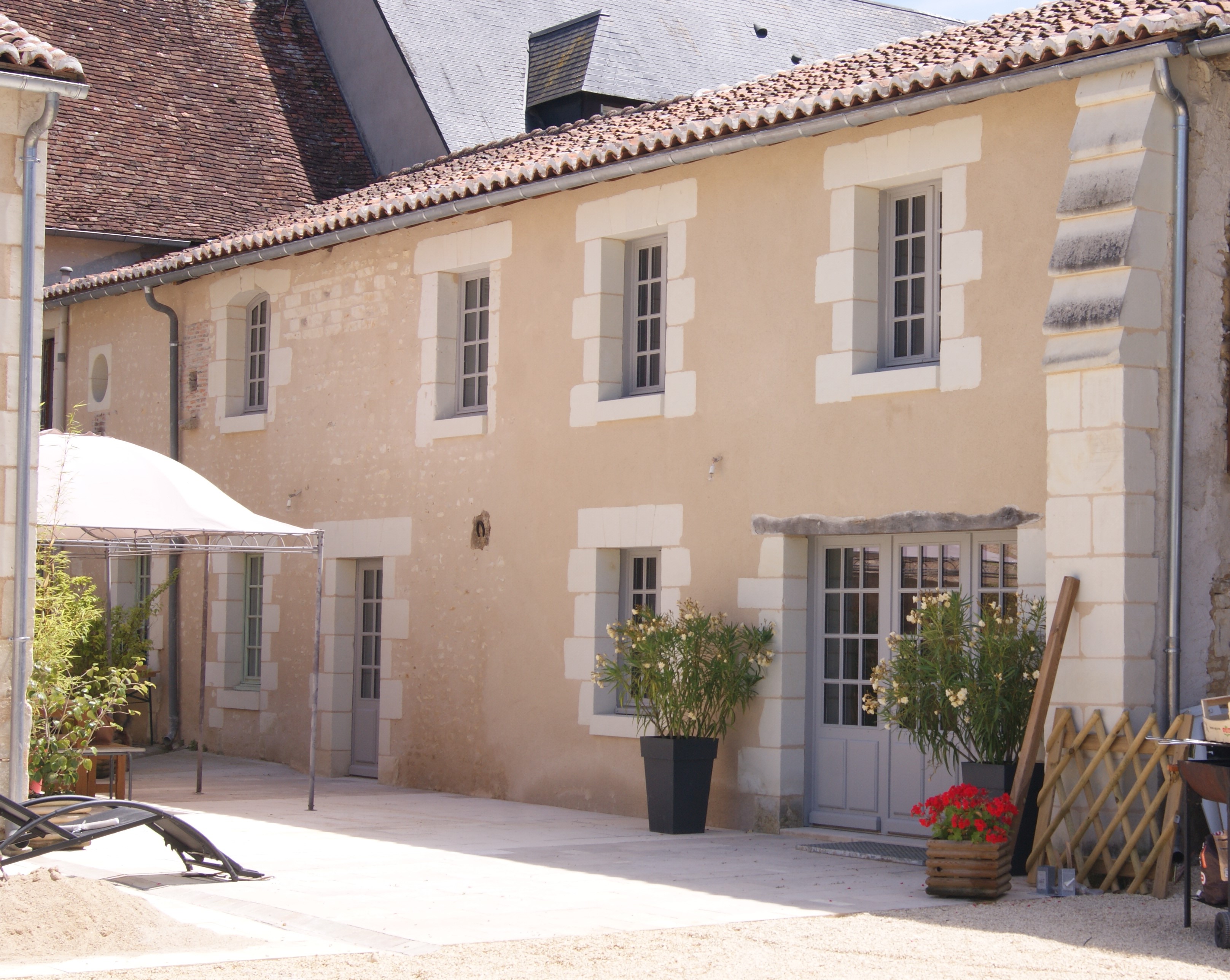 transformation de tuffeau à Richelieu en Indre-et-Loire 37
