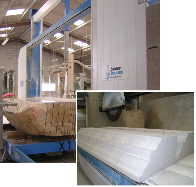 débit de pierre à Richelieu en Indre-et-Loire 37